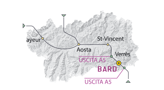 Valle d'Aosta Map